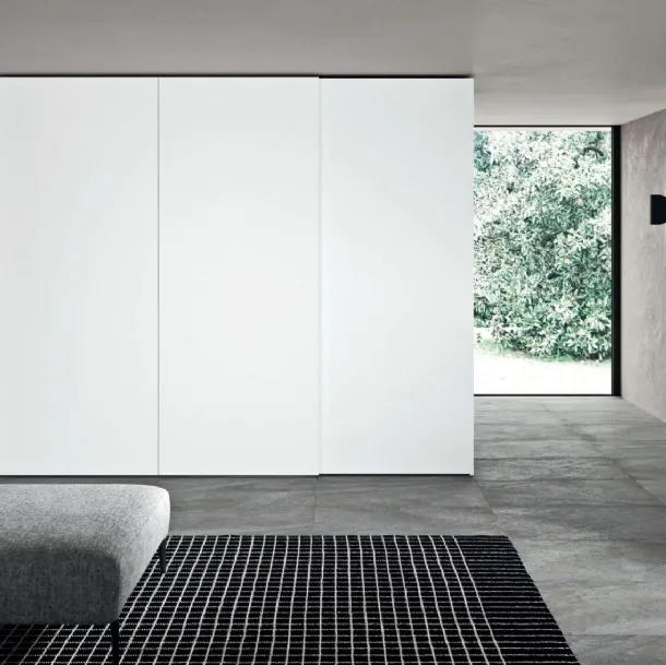 Armadio con ante scorrevoli Liscia di Presotto