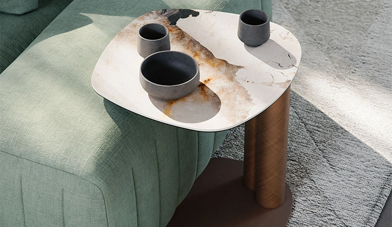 Tavolino in ceramica Amalfi di Cattelan Italia