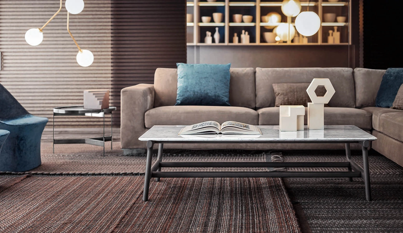 Tavolino in marmo Fushimi di Pianca