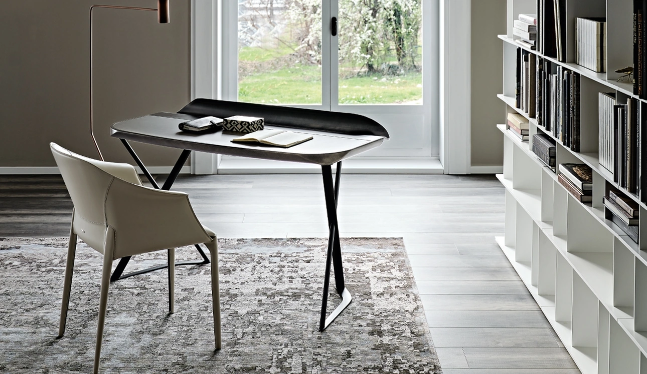 Scrittoio Cocoon Leather di Cattelan Italia