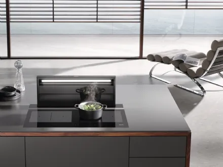 Cappa Aspirante DAD4840 Black Levantar Downdraft con comandi Smart Control di Miele