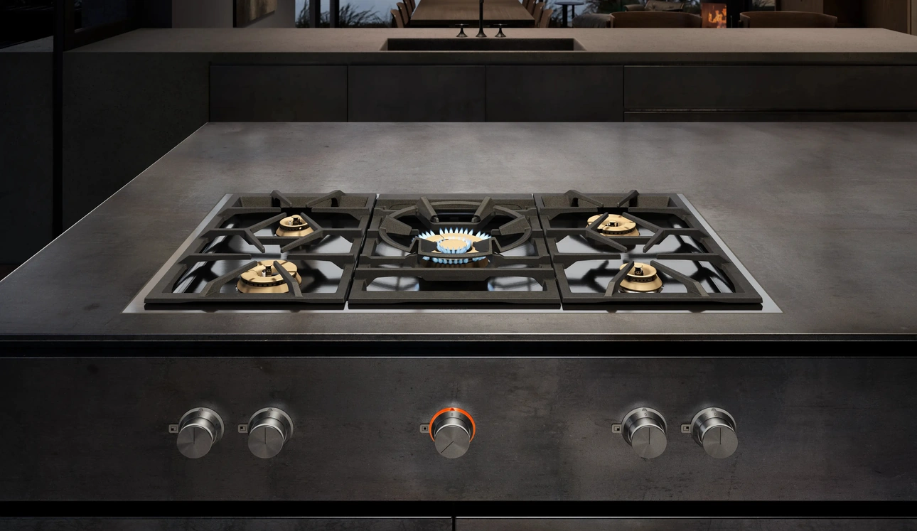 Piano cottura a gas Serie 400 Vario Domino di Gaggenau