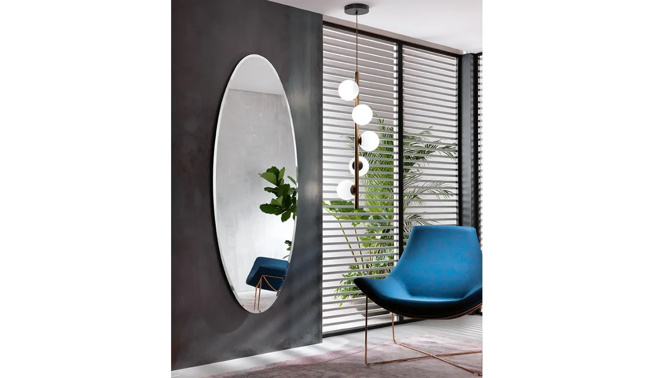 Lampada a sospensione Twist SV5 in metallo con bulbi in vetro bianco satinato di Riflessi