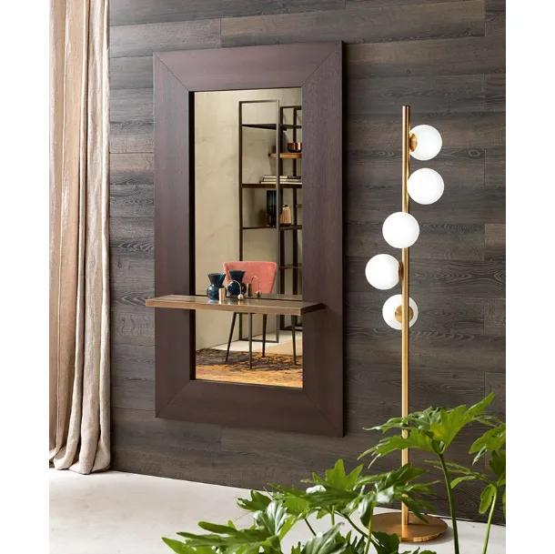 Lampada Twist da Terra in metallo con bulbi in vetro bianco satinato di Riflessi