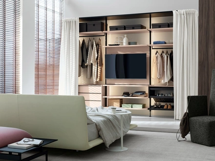 Cabina Armadio Novel + Telon di Kristalia