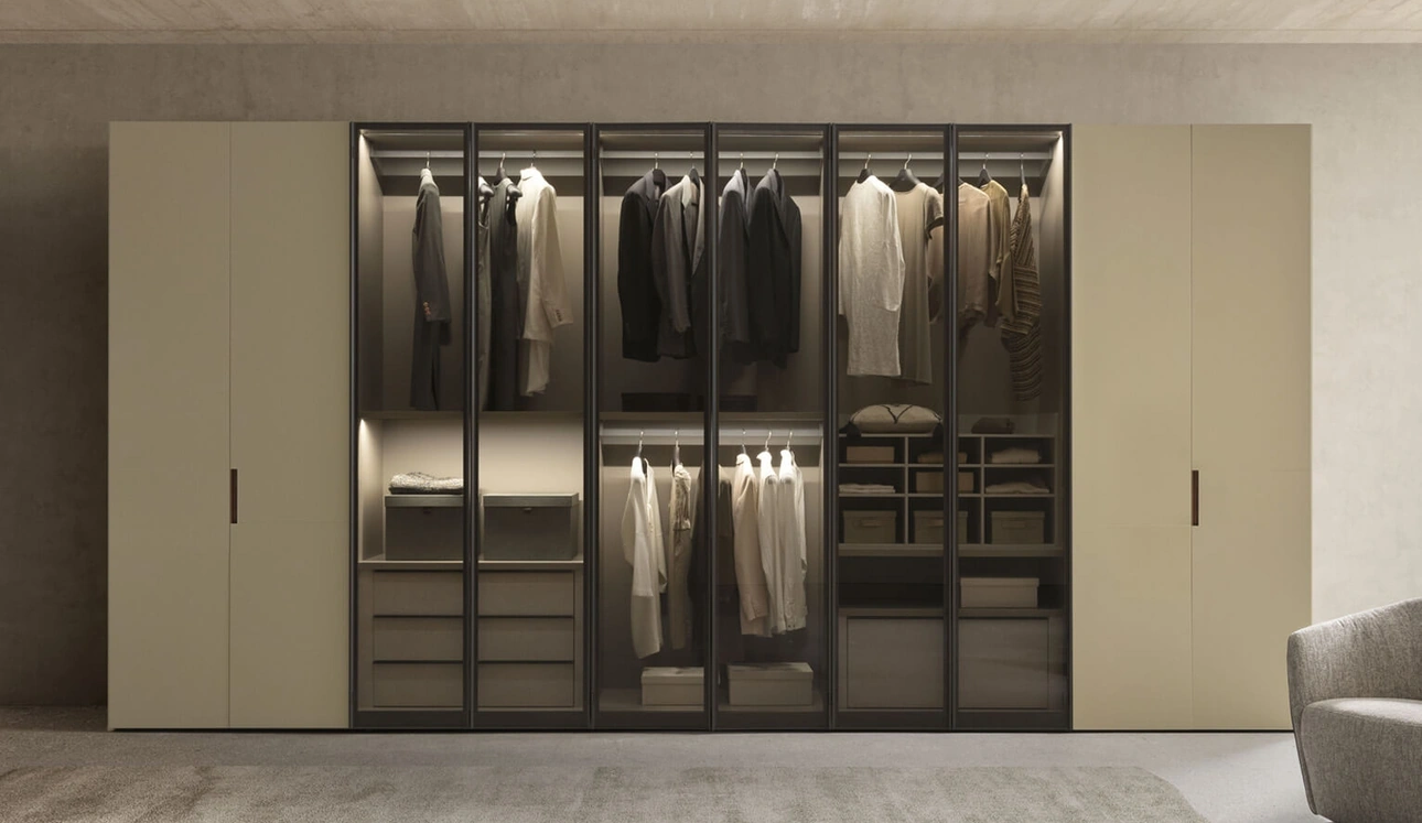 Armadio con ante battenti Astipalea di Presotto