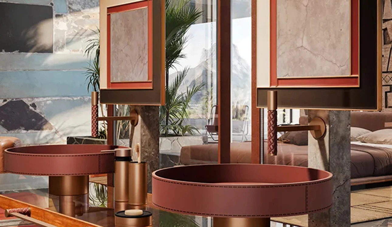 Rubinetteria da Bagno Pelle di Gessi