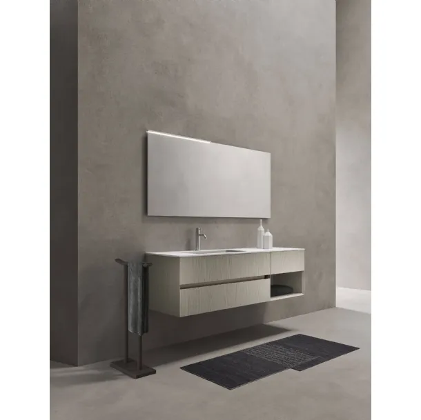 Mobile da Bagno sospeso in Rovere  Zenit 19 02 di Milldue