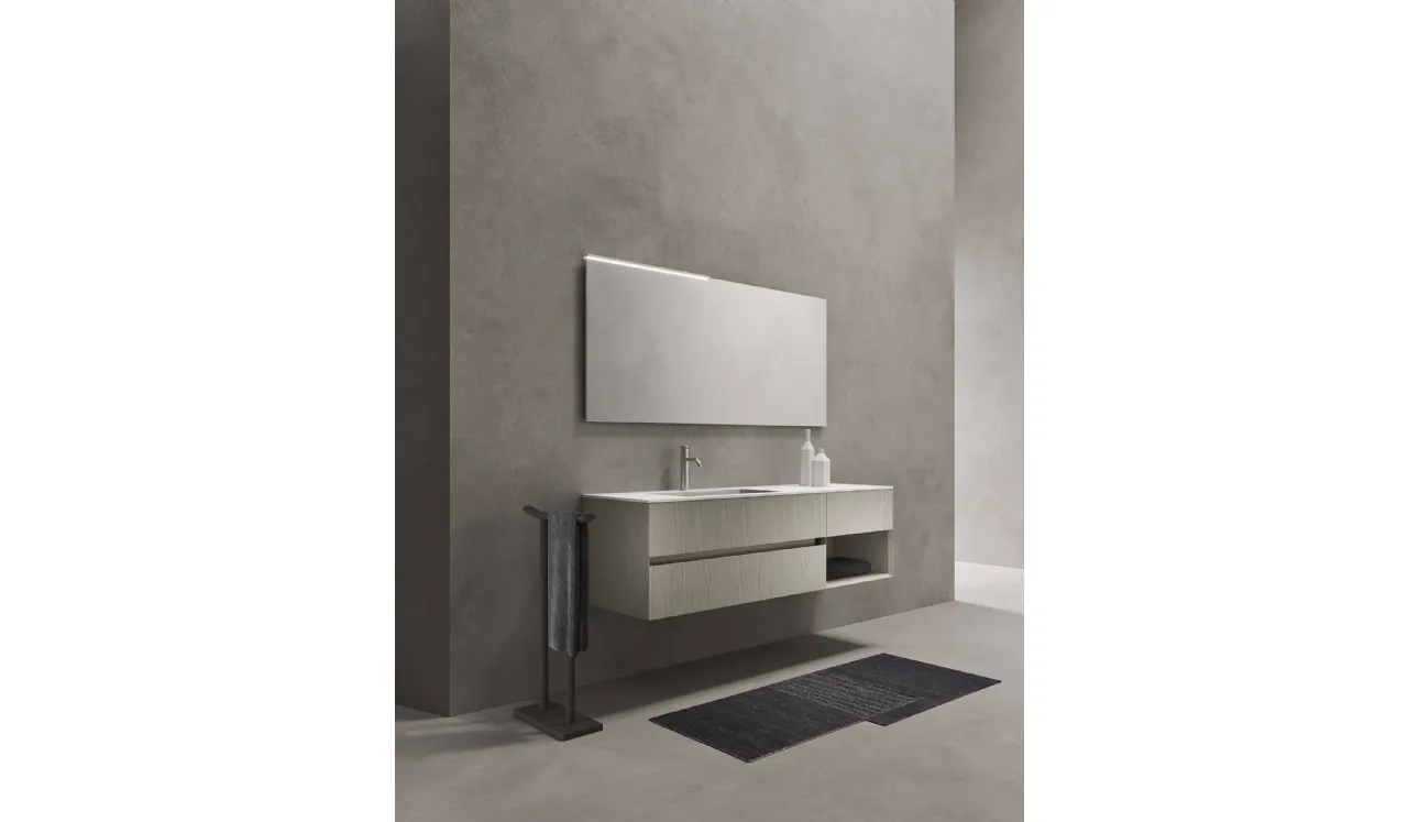 Mobile da Bagno sospeso in Rovere  Zenit 19 02 di Milldue