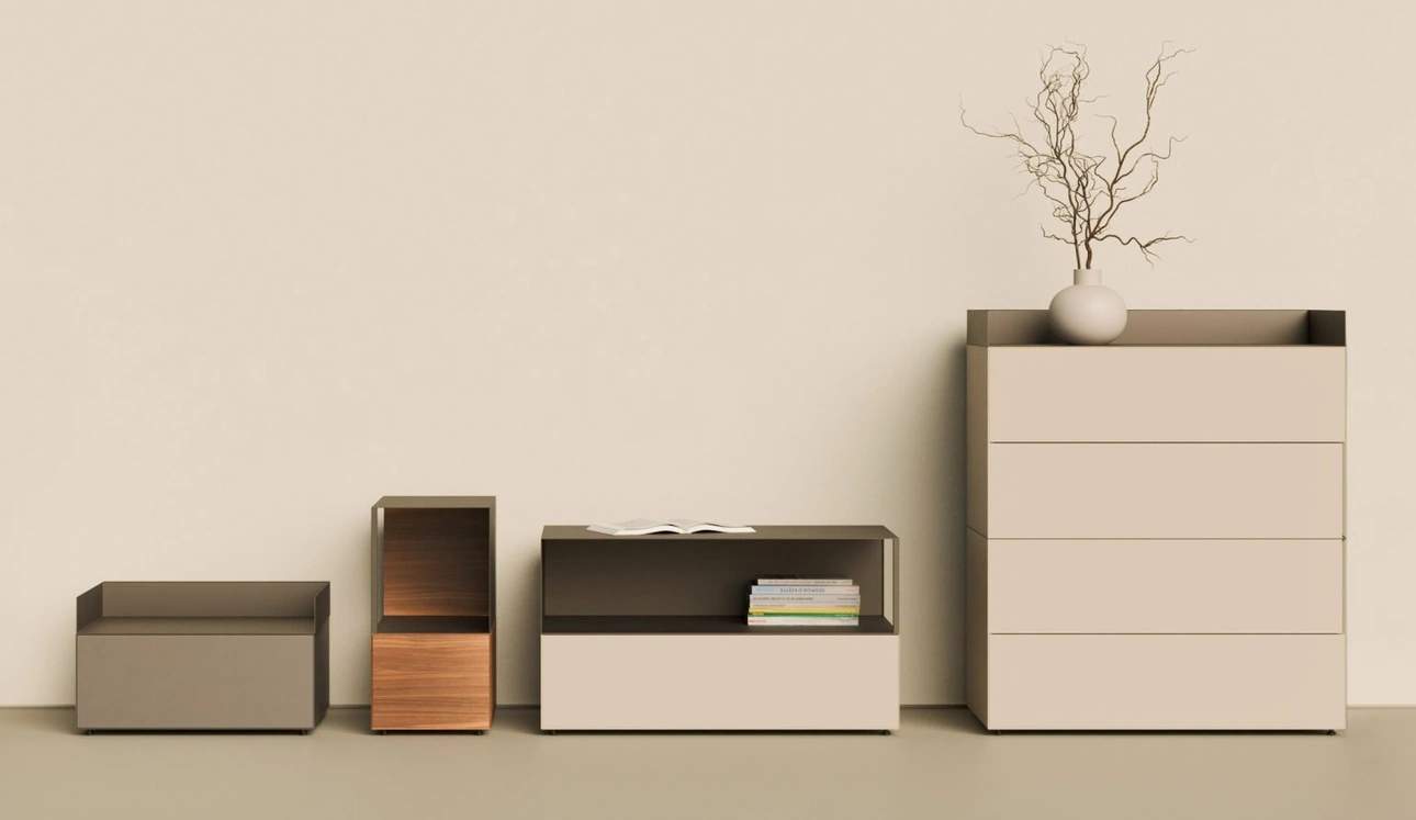 Gruppo Notte Avenue Cabinets Night di Kristalia