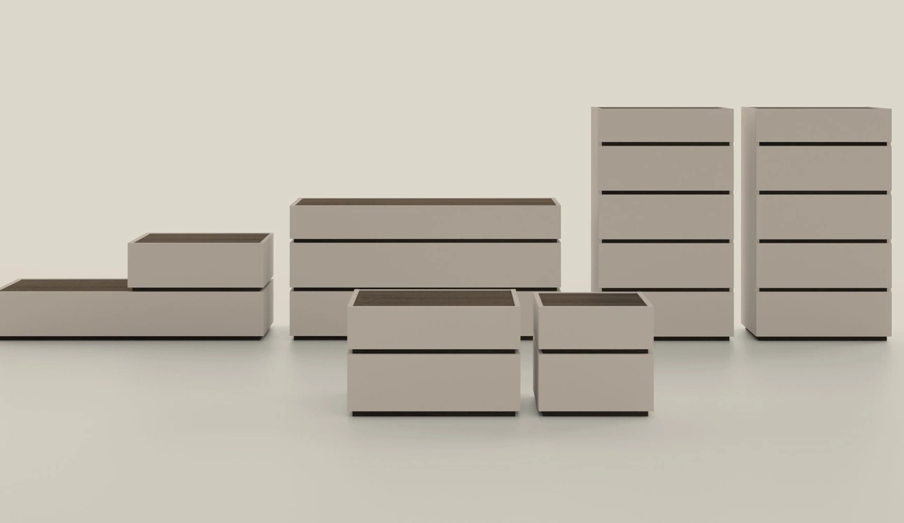 Gruppo Notte Wafer di Kristalia