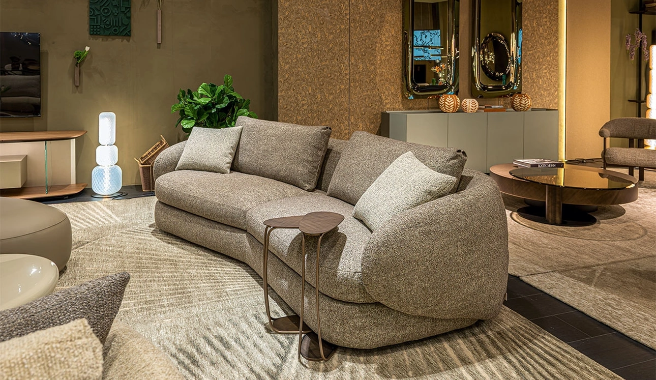Divano imbottito Craig Supersoft di Cattelan Italia