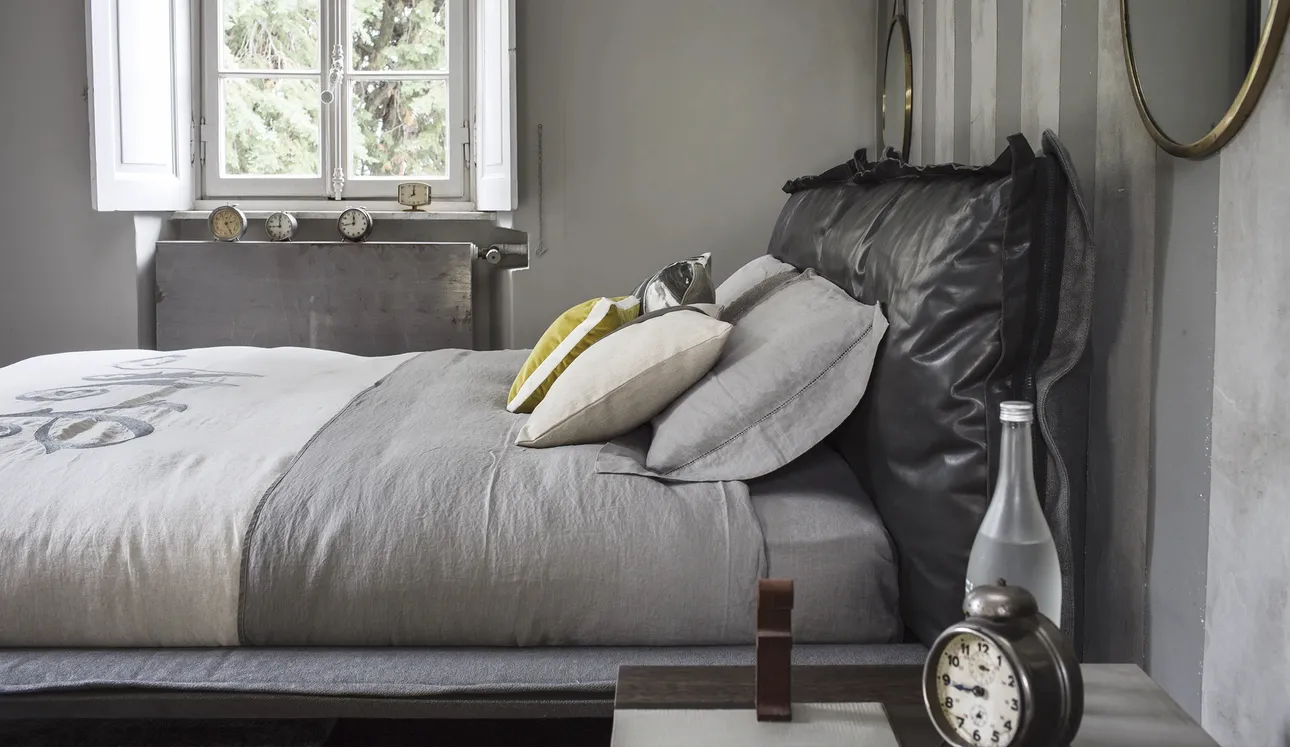 Letto in pelle Auto-Reverse Dream di Arketipo