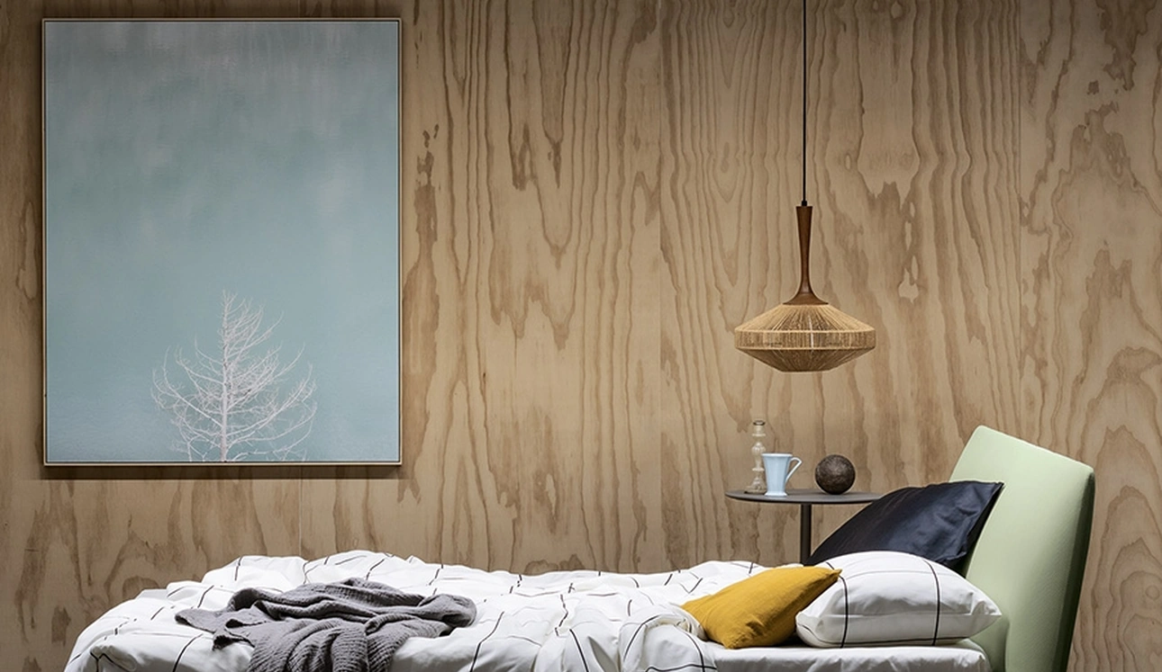 Letto di design Legri di Kristalia