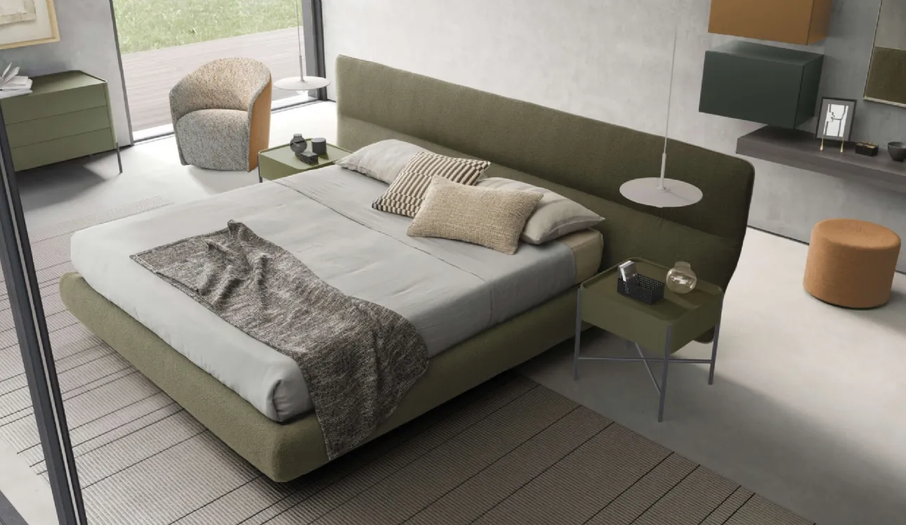 Letto con testiera Dolly Rose di Presotto