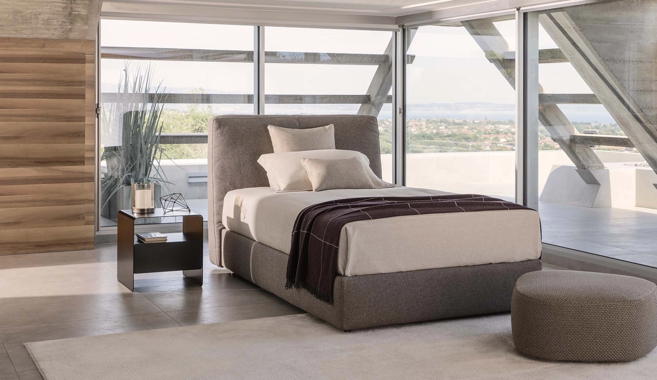 Letto singolo MyPlace di Flou