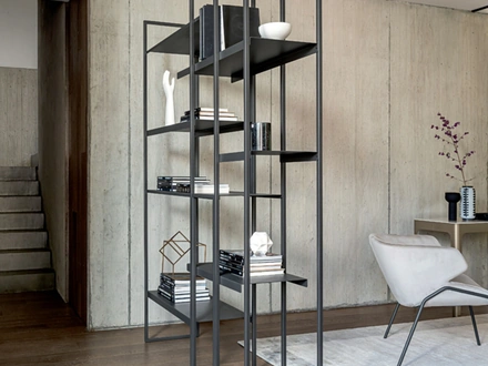 Libreria divisoria Freewall di Riflessi