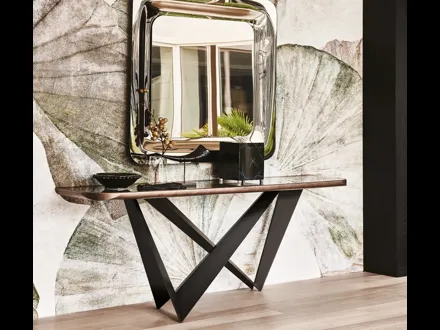 Consolle in ceramica effetto marmo Westin Keramik Premium di Cattelan Italia