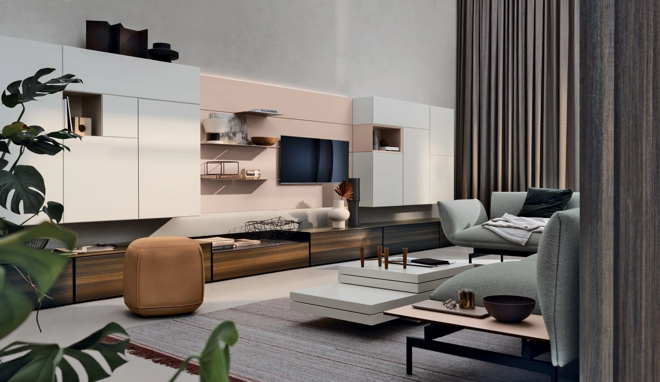 Mobile Porta Tv Avenue System di Kristalia