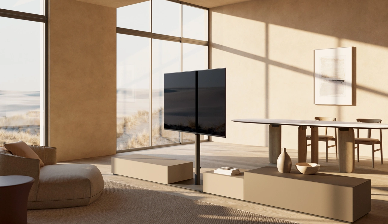 Mobile Porta Tv Tvu di Kristalia