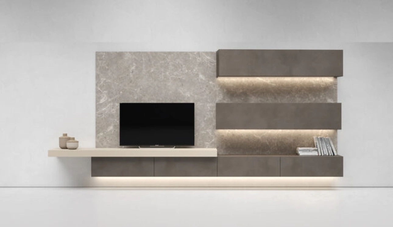 Parete Attrezzata I-ModulART H di Presotto