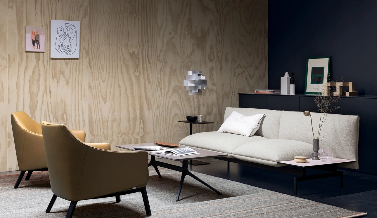 Poltroncina in ecopelle Bela di Kristalia