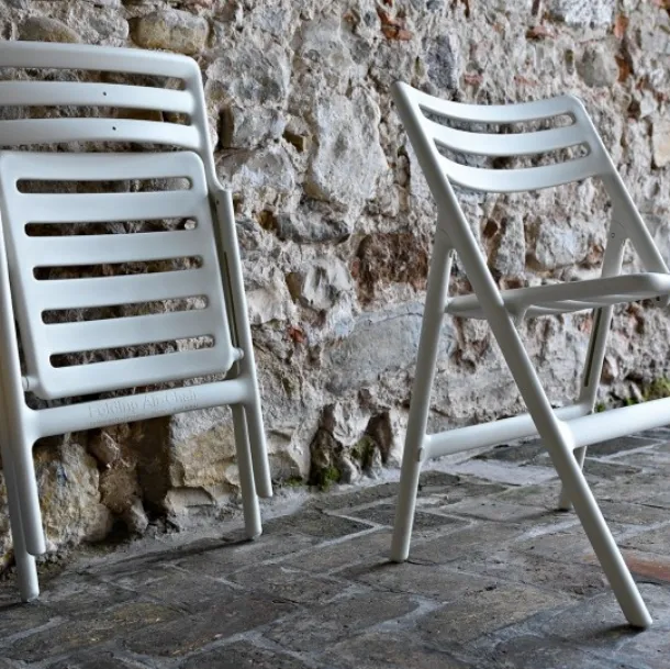 Sedia pieghevole in polipropilene Folding Air-Chair di Magis