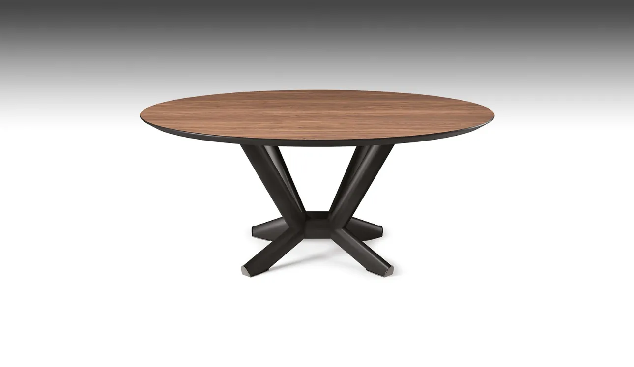Tavolo rotondo in legno Planer Wood Round di Cattelan Italia