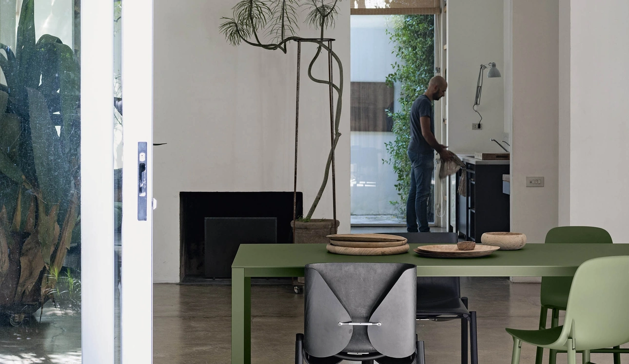 Tavolo allungabile Thin-K di Kristalia