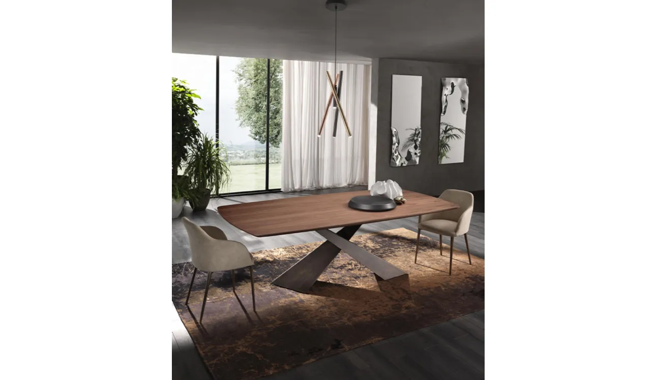 Tavolo Living Legno di Riflessi