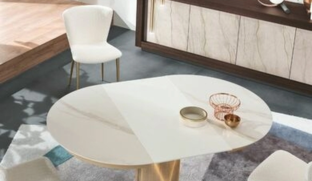 Tavolo Sabino Round di Riflessi