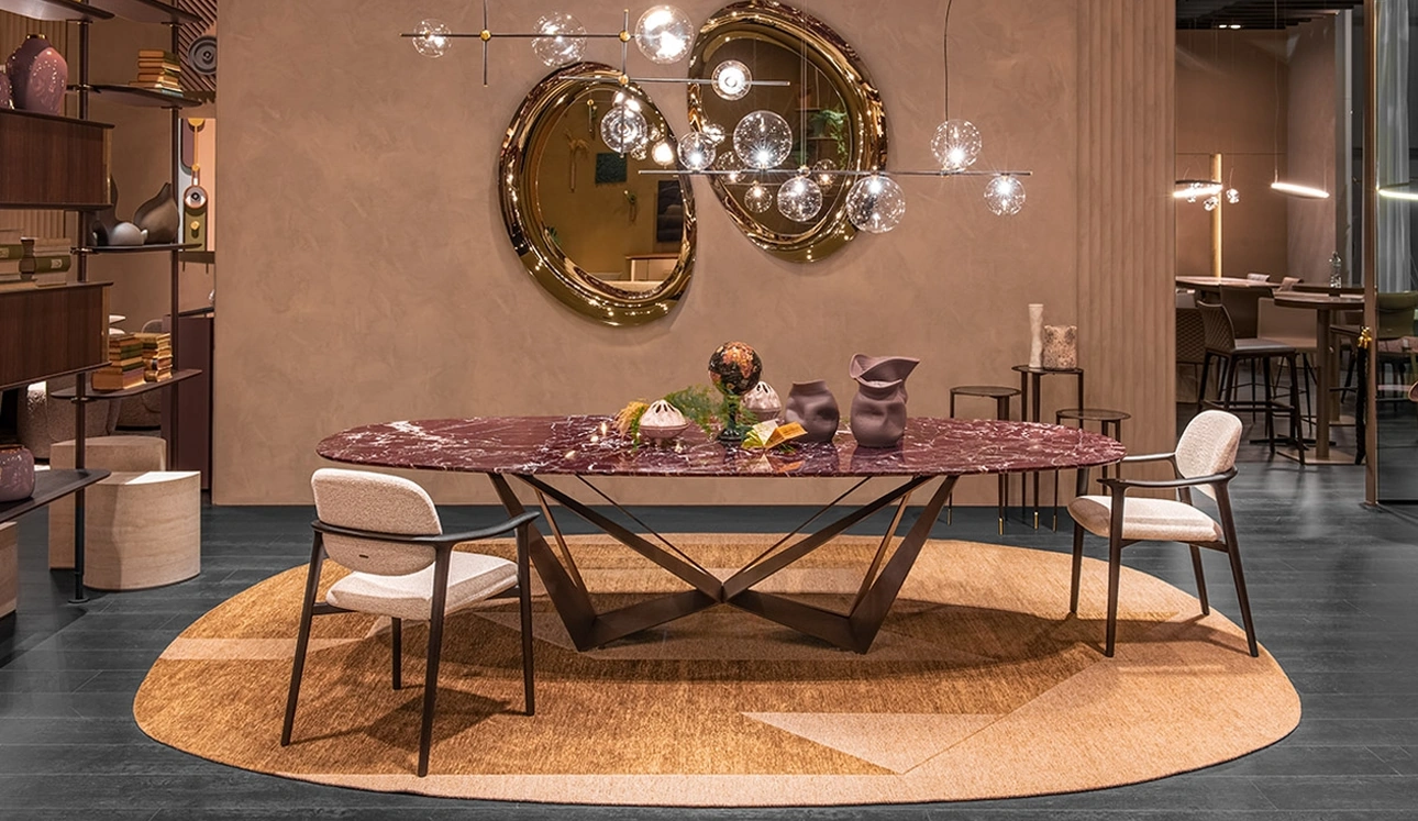 Tavolo Skorpio Marble di Cattelan Italia