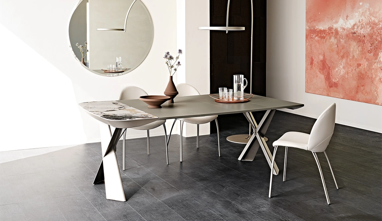 Tavolo Consolle allungabile Terminal Keramik Drive di Cattelan Italia