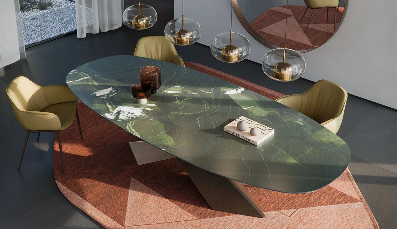 Tavolo Tyron Marble di Cattelan Italia