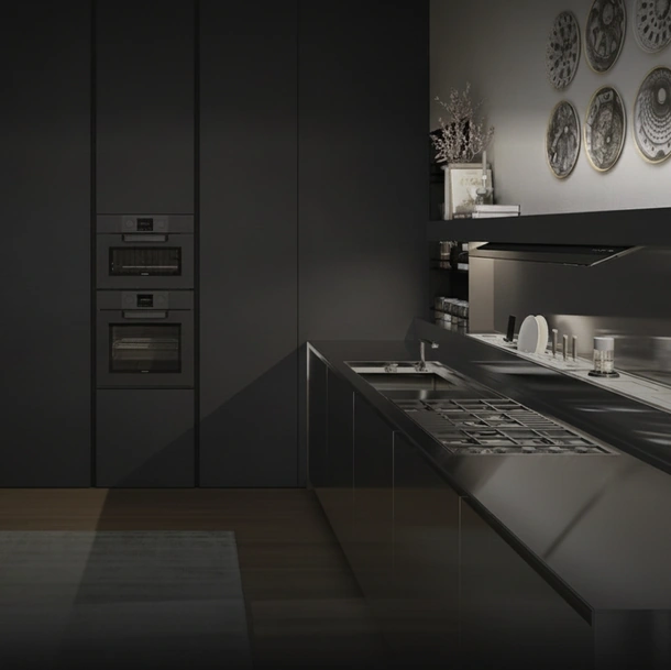 Cucina Design angolare C11 di Copat Life