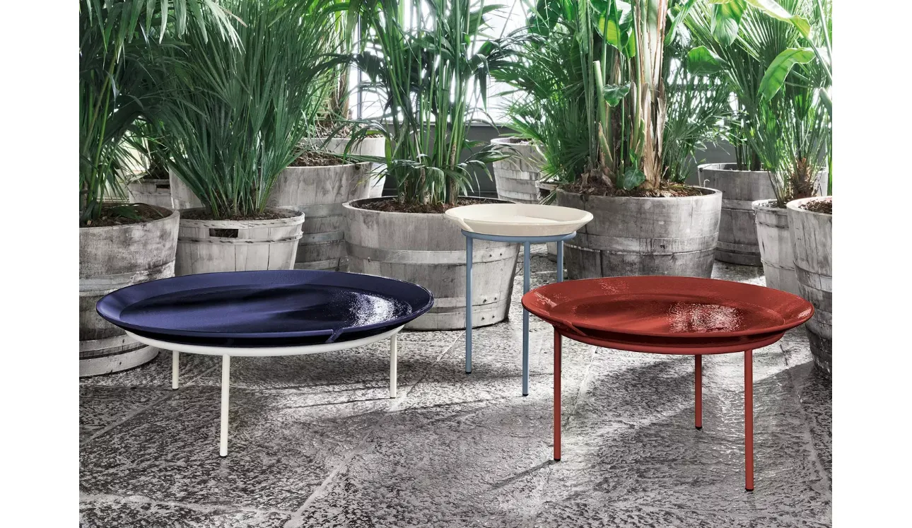 Tavolino da giardino Brise in 3 modelli di Gervasoni