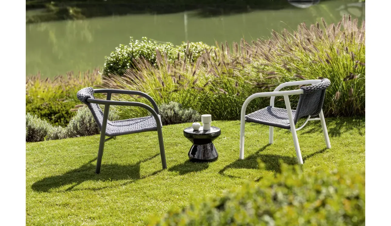 Poltroncina da giardino Ken 26 di Gervasoni